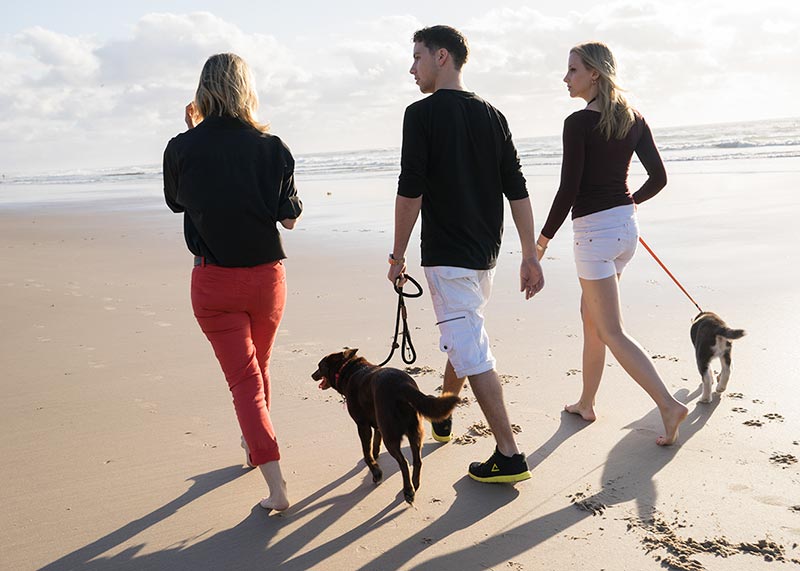 Benhayons at the beach