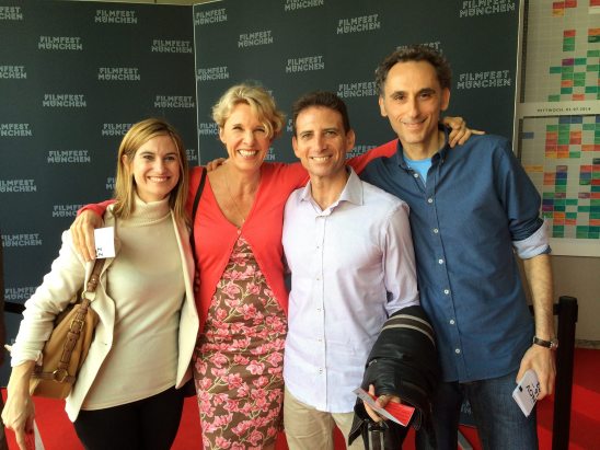 Miranda Benhayon, Simone Delarome, Serge Benhayon & Elkan Spiller | Filmfest, Mainz, Germany 2014