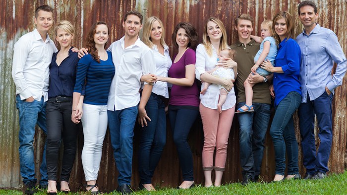 The Benhayon Family - Clayton Lloyd, Deborah Benhayon, Simone Benhayon, Curtis Benhayon, Isabella Benhayon, Natalie Benhayon, Emmalee Benhayon, Ericah Benhayon, Michael Benhayon, Caitlyn Benhayon, Miranda Benhayon, Serge Benhayon