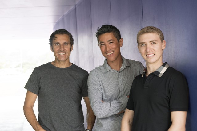 Ray Karam, Marshall Chang & Michael Benhayon standing next to each other showing their 'swag'